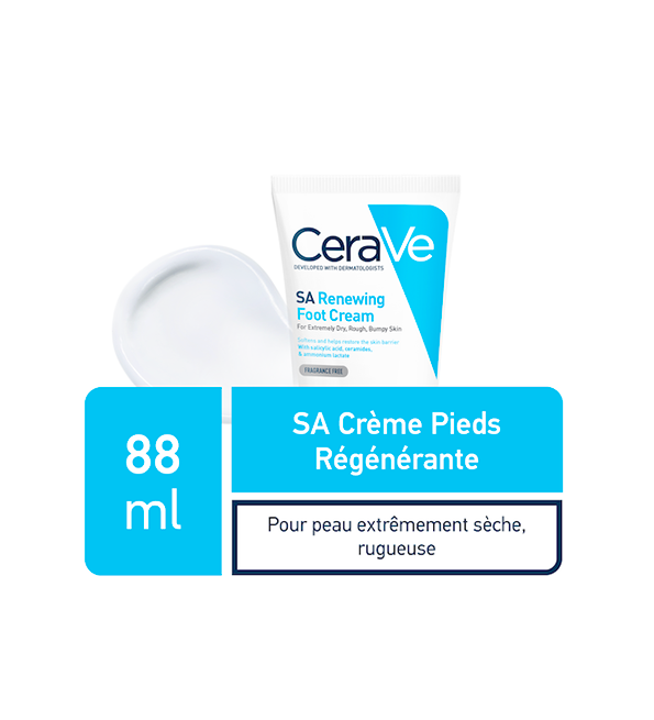 CERAVE SA CREME PIEDS REGENERANTE 88 ML
