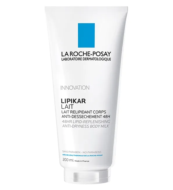 LA ROCHE-POSAY LIPIKAR LAIT Emolient 200ml Relipidant Corps Anti-Déssèchement