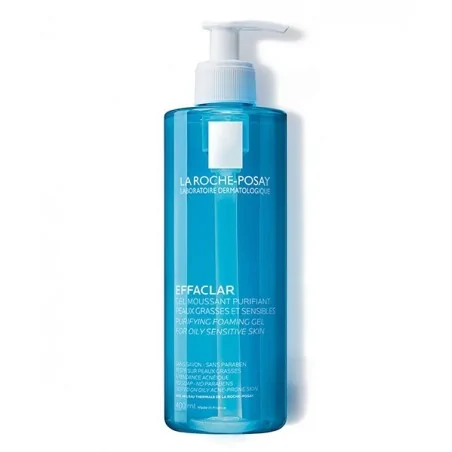 ROCHE POSAY EFFACLAR GEL MOUSSANT PEAUX GRASSE 400 ML
