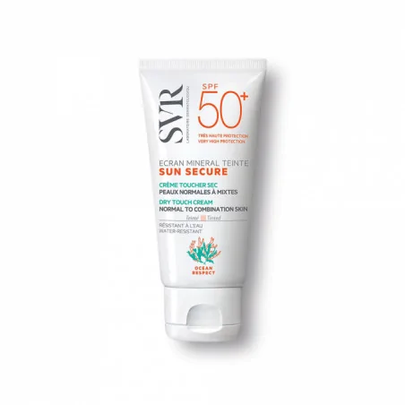 SVR ECRAN MINERAL TINTE SUN SECURE CREME CONFORT PEAUX SECHE SPF 50+