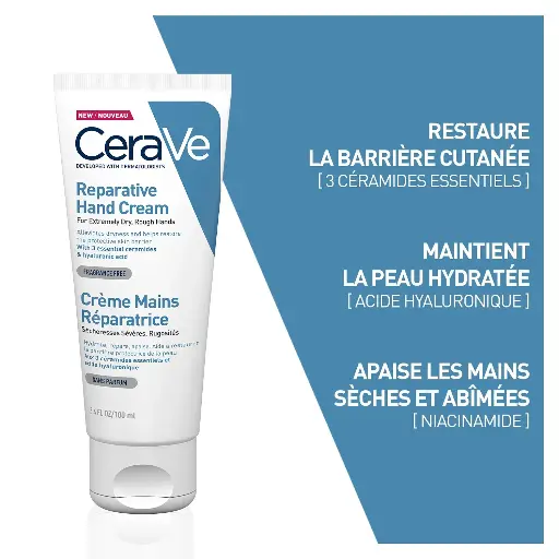 CERAVE CREME MAINS REPARATRICE 100 ML