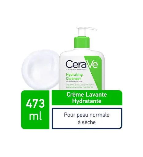 CERAVE CREME LAVANTE HYDRATANTE 473 ML