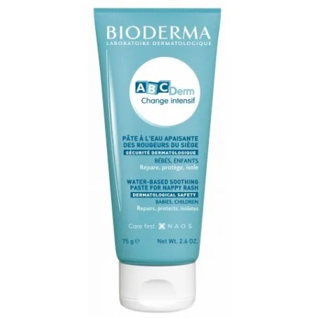 Bioderma AbcDerm Change Intensif Pâte à l’Eau Réparatrice du Siège – 75 ml