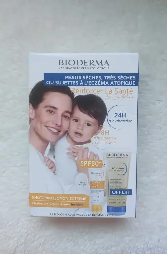 BIODERMA ECRAN INVISIBLE SPF 50+ PEAUX SECHES, TRES SECHES