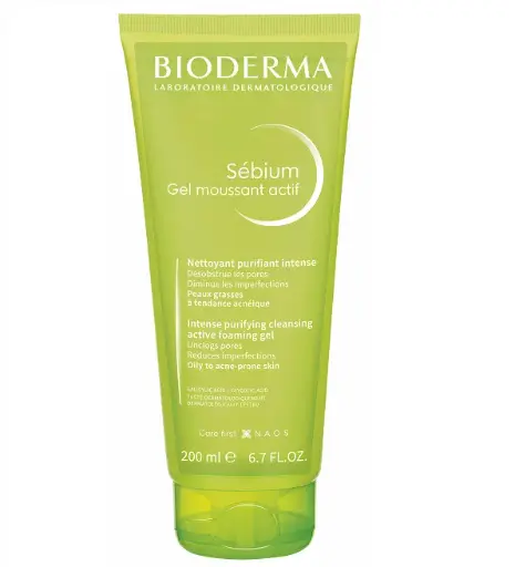BIODERMA SEBIUM GEL MOUSSANT ACTIF 200 ML