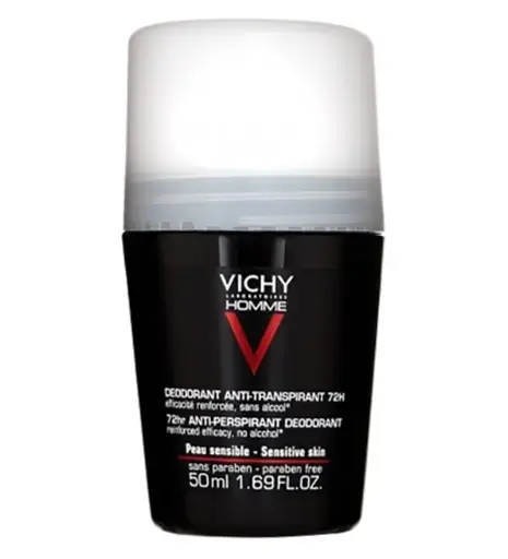 Vichy Homme Déodorant Anti-transpirant 72H – 50 ml